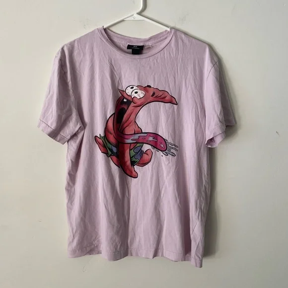 H&M Tops Hm Spongebob Ladies T Shirt Size M Poshmark